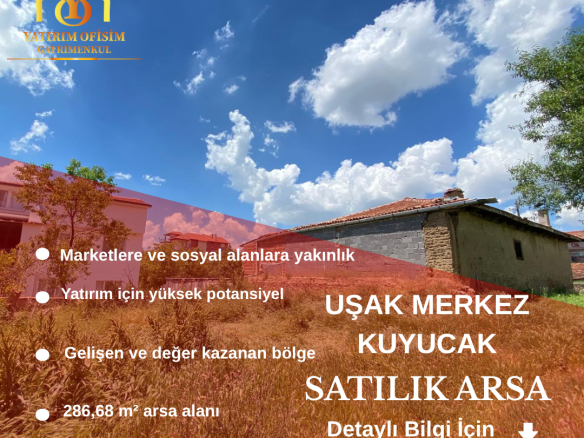 SATILIK MERKEZ KUYUCAK’DA 286,68 m² ARSA