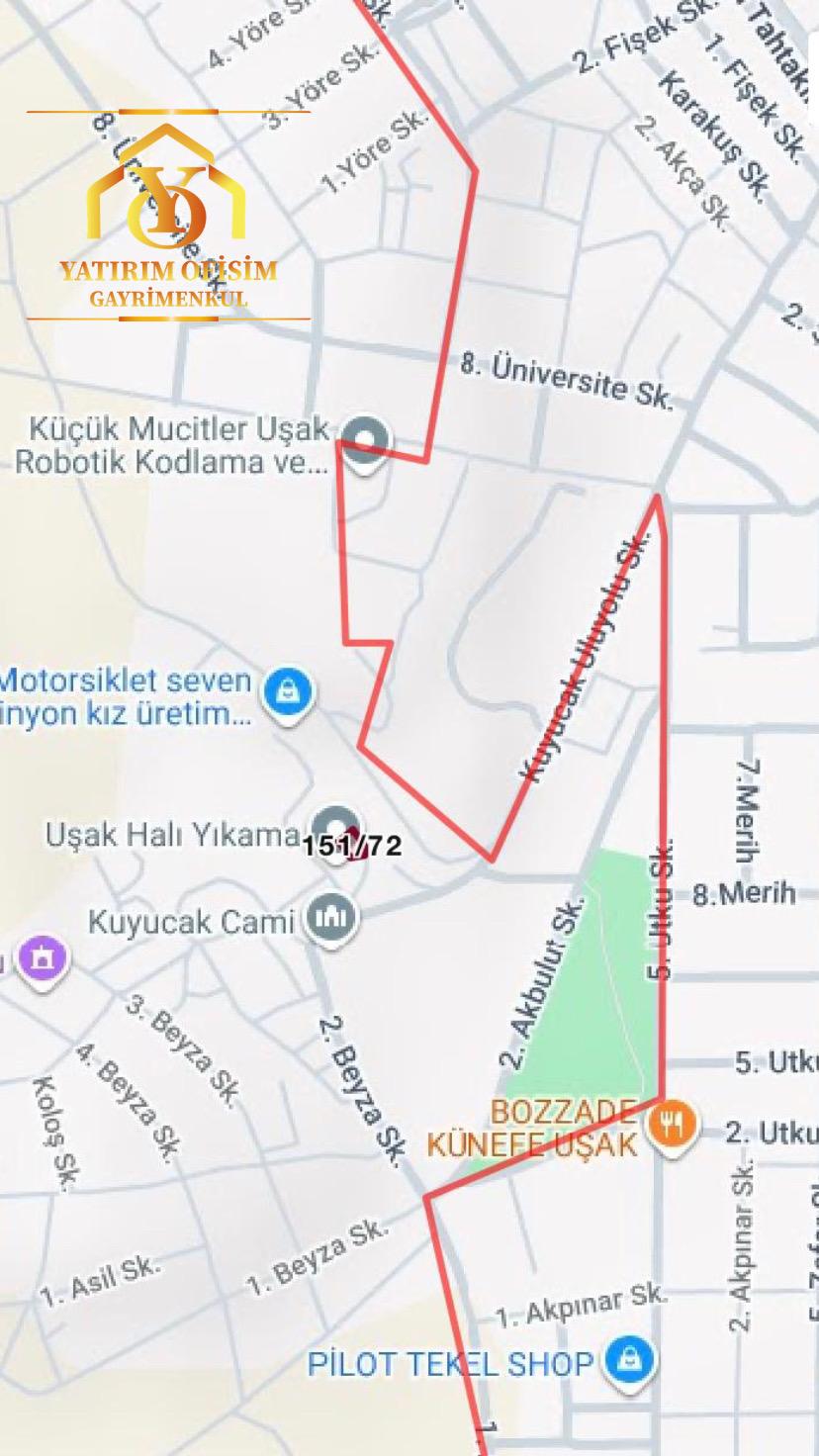 SATILIK MERKEZ KUYUCAK’DA 286,68 m² ARSA